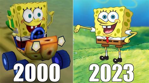 Evolution Of Spongebob Squarepants Games 2000 2023 Youtube