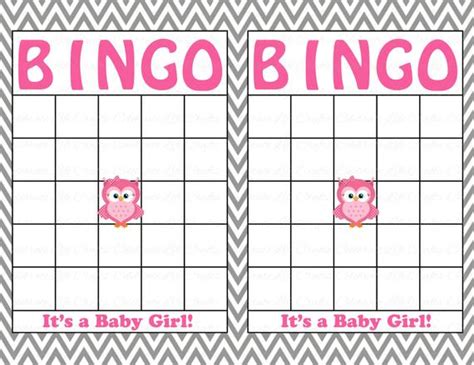 Baby shower bingo printable game cards. Blank Baby Shower Bingo Cards - Printable Party Baby Boy ...