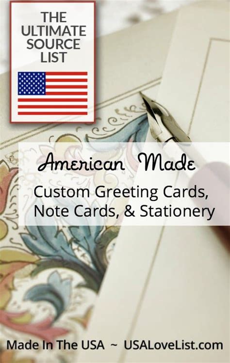 Get premium quality custom boxes wholesale at extremely affordable prices that fit your budget with no minimum quantity restrictions, fast turnaround time and free shipping anywhere is usa American Made Custom Greeting Cards, Note Cards & Stationery - USA Love List