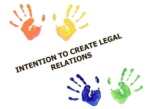 Allegedly, contract act, being an act governing relations between private parties, cannot be interpreted in the. CONTRACT LAW; INTENTION TO CREATE LEGAL RELATION by ...