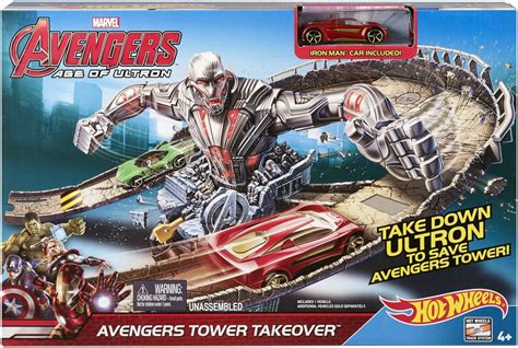 Hot Wheels Avengers Tower Takeover Set Revealed And Photos Marvel Toy News