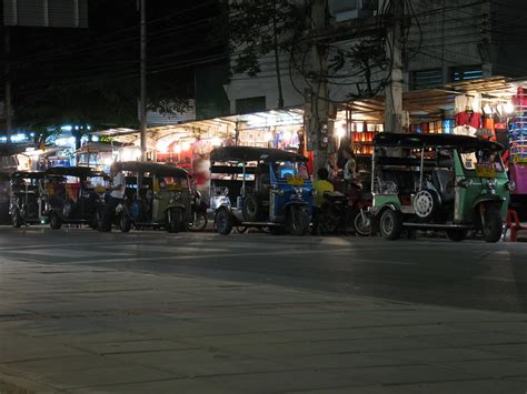 Tuk Tuks Chiang Mai Night Bazaar Adam Johnson Flickr