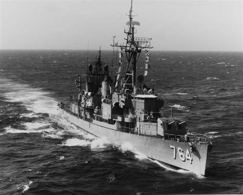 USS Keppler DD 765 Firing On North Vietnam March 1969