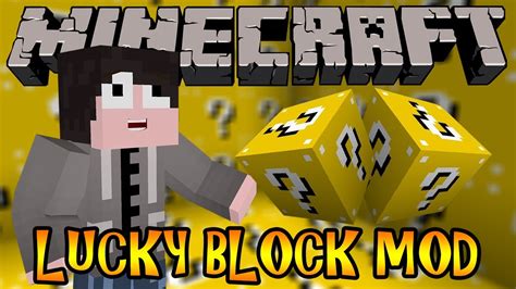 Minecraft Mod Review Lucky Block Mod Items Mobs Structures And
