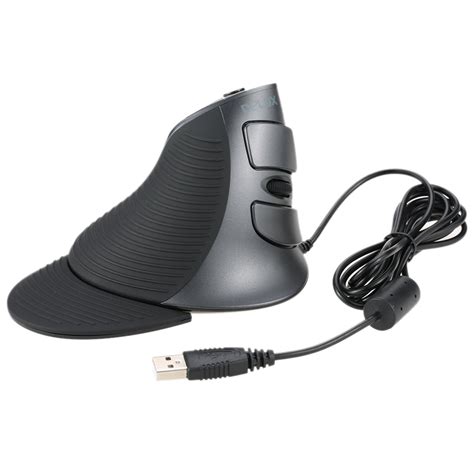 Delux Usb Wired Ergonomic Vertical Optical Mouse Computer Mice