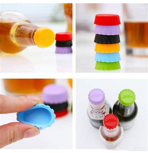 2020 Silicone Drinkware Lid Silicone Bottle Caps Tops Wine Beer Caps