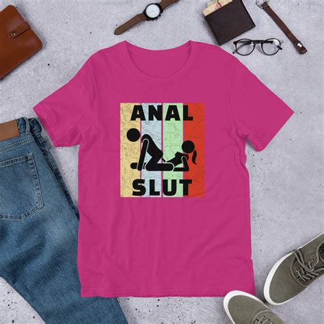 Anal Slut Short Sleeve Unisex T Shirt Sissy Punishment Etsy