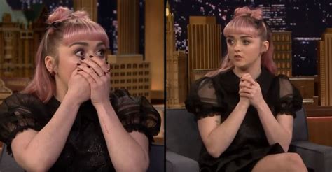 Game Of Thrones Got Season 8 Maisie Williams Shocks Fans With Got