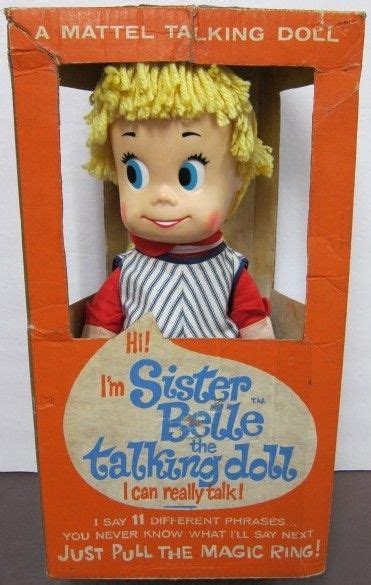 Vintage Toy Archive — Mattel 1961 Sister Belle Talking Doll Retro