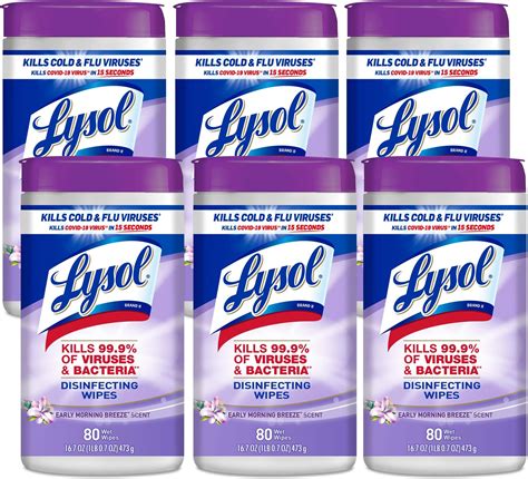 Lysol Disinfectant Handi Pack Wipes Multi Surface Antibacterial Cleaning Wipes For