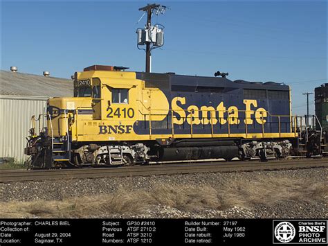 The Bnsf Photo Archive Gp30 2410
