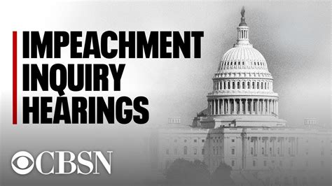 trump impeachment hearings live public testimony from volker vindman williams and morrison