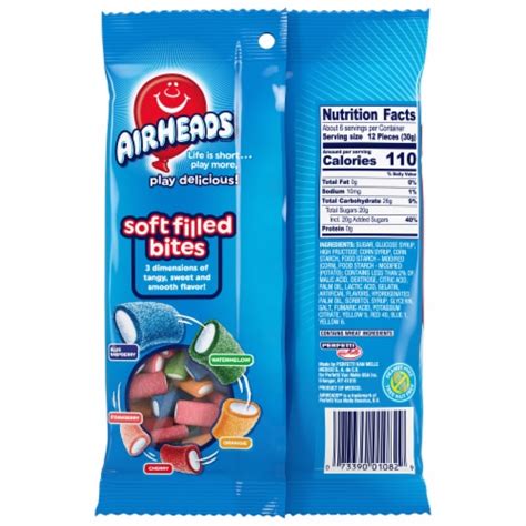 Airheads® Soft Filled Bites Original Fruit Flavors Candy 6 Oz Qfc