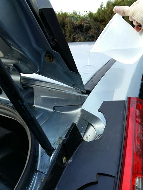 Leaky roofs never fix themselves or get better on their own. Removing roof plastic trim to stop leak - Ford Focus Club ...