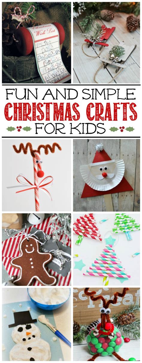Kids Christmas Crafts Clean And Scentsible