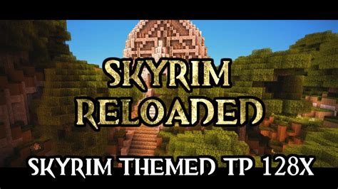 Skyrim Reloaded X64 X128 For Minecraft 131 132 Minecraft Texture