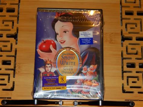 SNOW WHITE AND The Seven Dwarfs DVD Disc Platinum Edition DVD Brand New PicClick