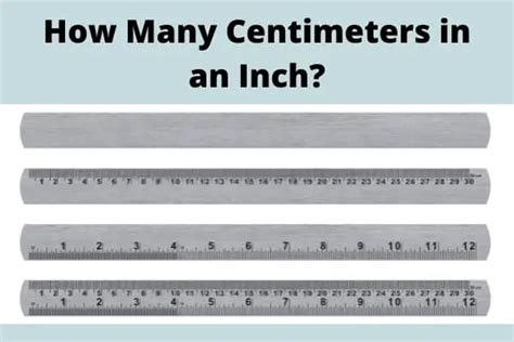 How Many Centimeters In An Inch Quick Answer Workjoes