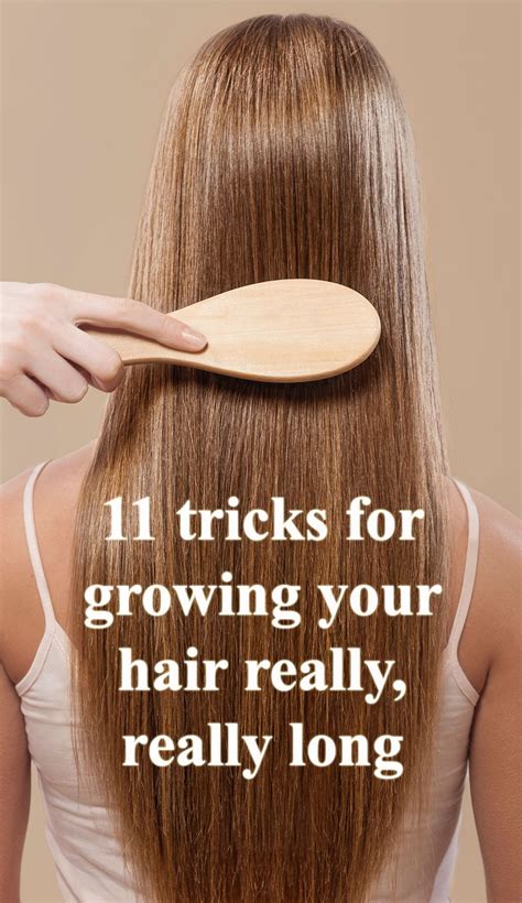 11 Tricks For Growing Your Hair Really Really Long Growing Long Hair