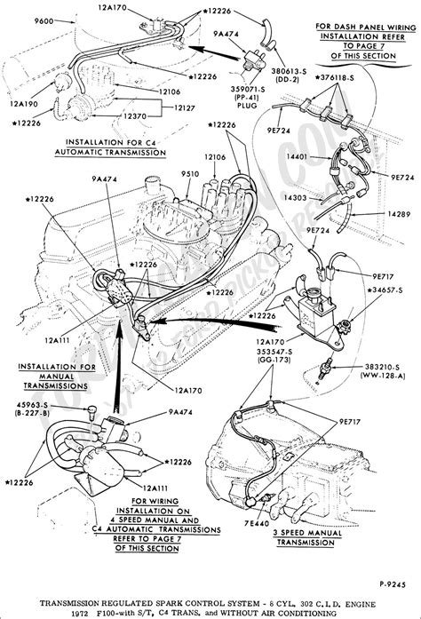 1970 Ford 302 Wiring Schematics