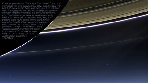 Download Carl Sagan Dots Wallpaper Pale Blue Dot By Davidcuevas