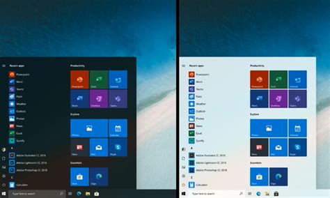 Microsoft Revealed New Interface Of Windows 10 Start Menu With A New