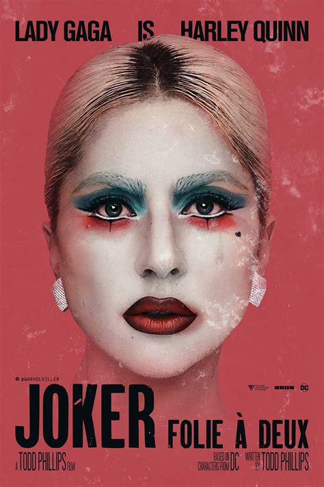 Joker Folie à Deux Fanmade Gaga Poster Fan Art Gaga Daily