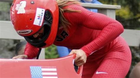 Aja Evans Wins Bobsled National Push Championship Lauryn Williams 3rd