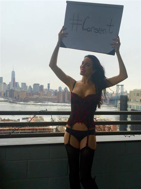 Christy Carlson Romano Strips Down To Sexy Lingerie In Freezing Cold After Losing Fifty Shades