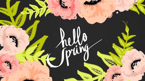 Cute Spring Desktop Wallpapers Bigbeamng