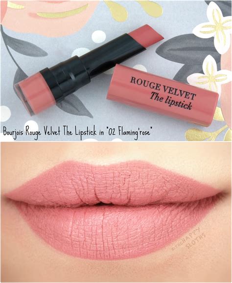 Bourjois Rouge Velvet The Lipstick Review And Swatches The Happy