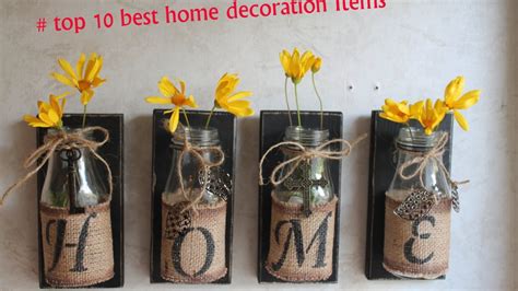 Contact homemade decoration piece on messenger. Top 10 Best Home Decoration Items || - YouTube