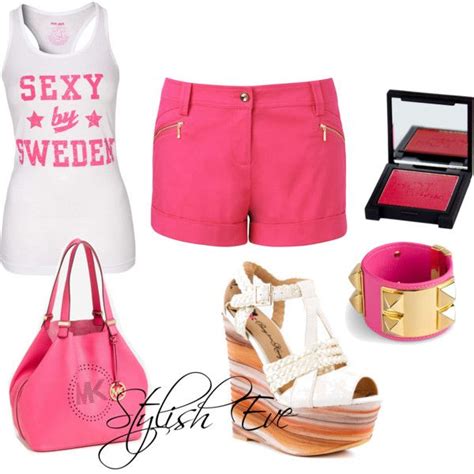 Pink Summer By Stylisheve On Polyvore Summer Clothes Collection