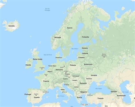 Lista De Paises De Europa Y Sus Capitales Mayoría Lista