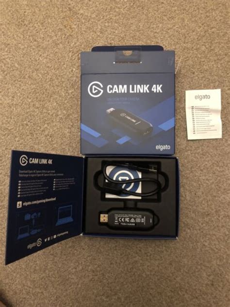 The back portion of the box provides you with more detailed. Elgato 10GAM9901 4K Cam Link Capture Card for sale online | eBay