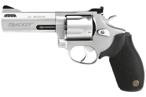 Taurus Tracker 44 Magnum Stainless Revolver 4 Inch Barrel Vance Outdoors