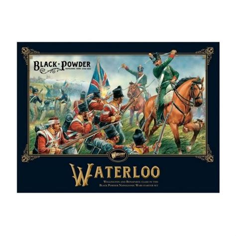 Warlord Black Powder Napoleonic Wars Waterloo Starter Set The
