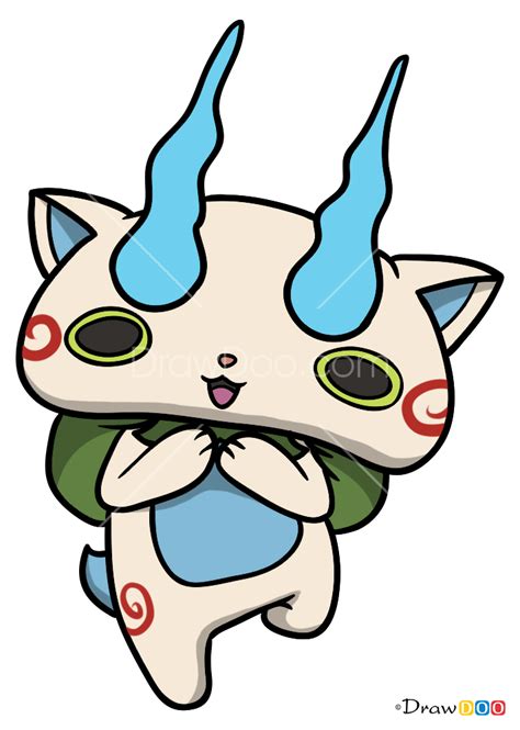 You will find detailed lessons on. How to Draw Komasan, Yo-Kai Watch