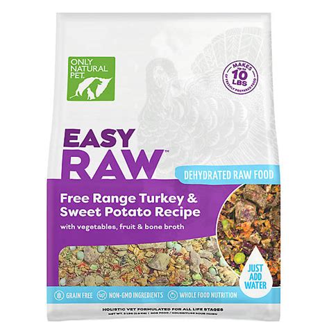 Some dogs are voracious eaters and will wolf down any food you. Only Natural Pet EasyRaw Dog Food - Raw, Grain Free ...