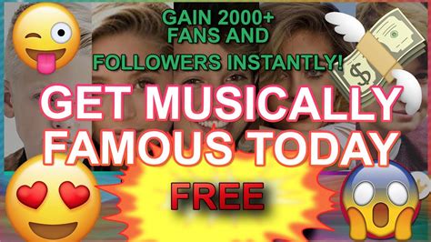 how to get free musically fans and followers and musically likes ~ free followers ~ working 2017