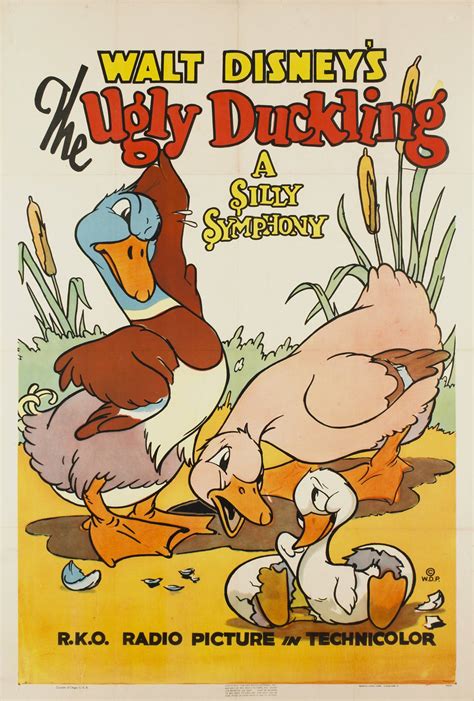 Vintage Poster The Ugly Duckling A Silly Symphony By Rko Galerie 1 2 3