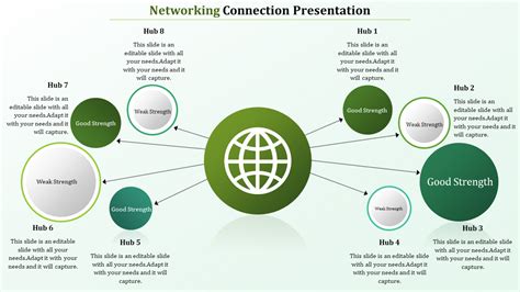 Best Network Powerpoint Templates With Globe Model