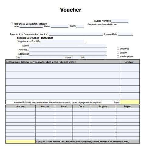 This is very useful excel file. 19+ Payment Voucher Templates | MS Word, Excel & PDF ...