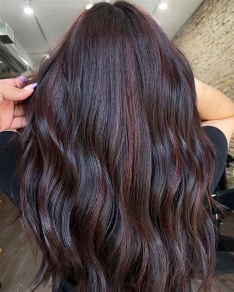 Black Cherry Highlights Cherry Coke Red Hair Color Dark Cherry Brown