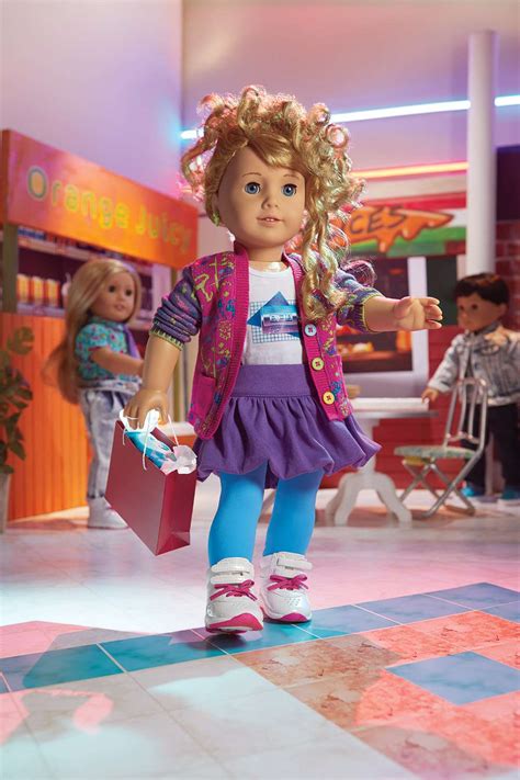 American Girl Debuts 80s Themed Historical Doll Courtney Who Rocks Neon Leggings And A