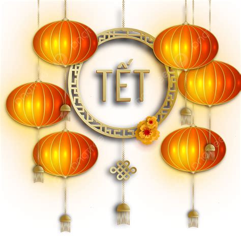 Tet New Year Vector Png Images Vietnamese New Year Tet 2022 Lantern
