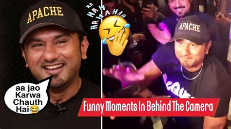 Honey Singh Funny Moments In Behind The Camera Honey Singh Dance With