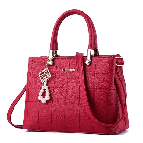 Women Bag Pu Leather Tote Brand Name Bag Ladies Handbag Lady Evening