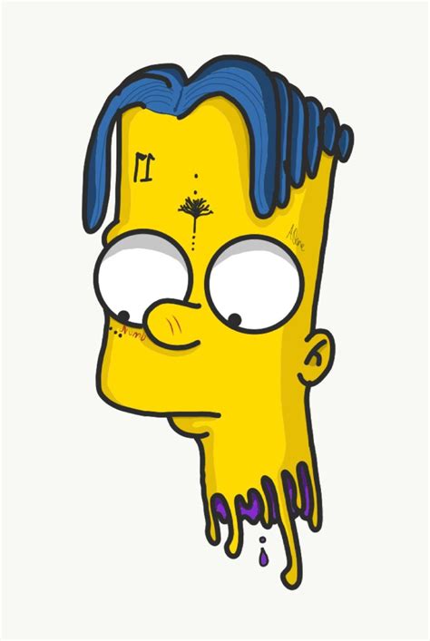 Draw in the left side of his neck. Bart Simpson Drawing | Free download on ClipArtMag