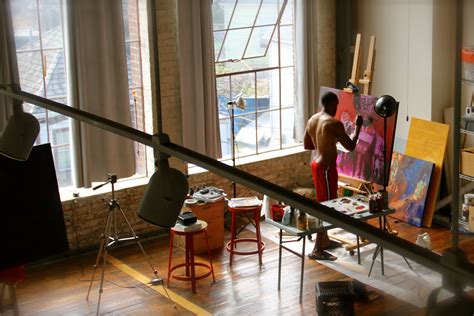 Studio Sunday. Artist loft and studio. | Artist loft, Figure painting